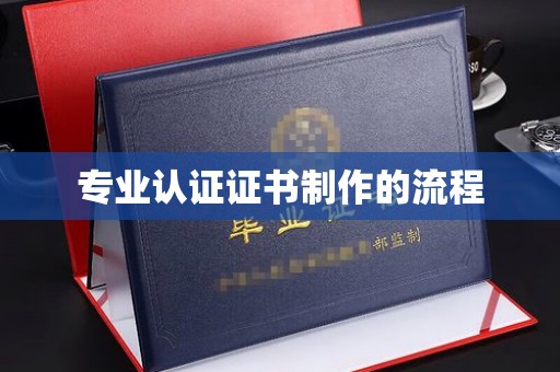 永善专业认证证书制作的流程