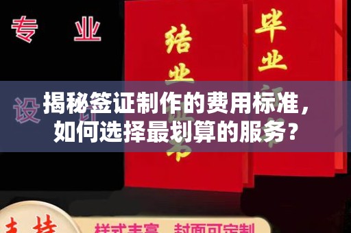 永善揭秘签证制作的费用标准，如何选择最划算的服务？